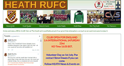 Desktop Screenshot of heath-rugby.co.uk